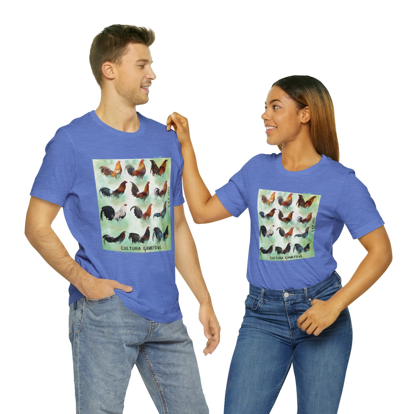 Cultura Gallos Finos Unisex Jersey Short Sleeve Tee