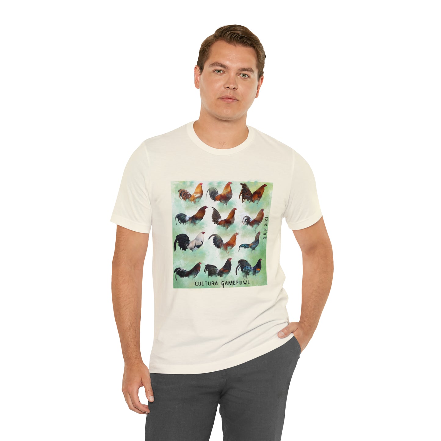 Cultura Gallos Finos Unisex Jersey Short Sleeve Tee