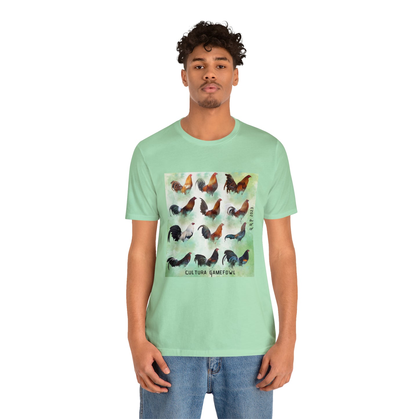 Cultura Gallos Finos Unisex Jersey Short Sleeve Tee