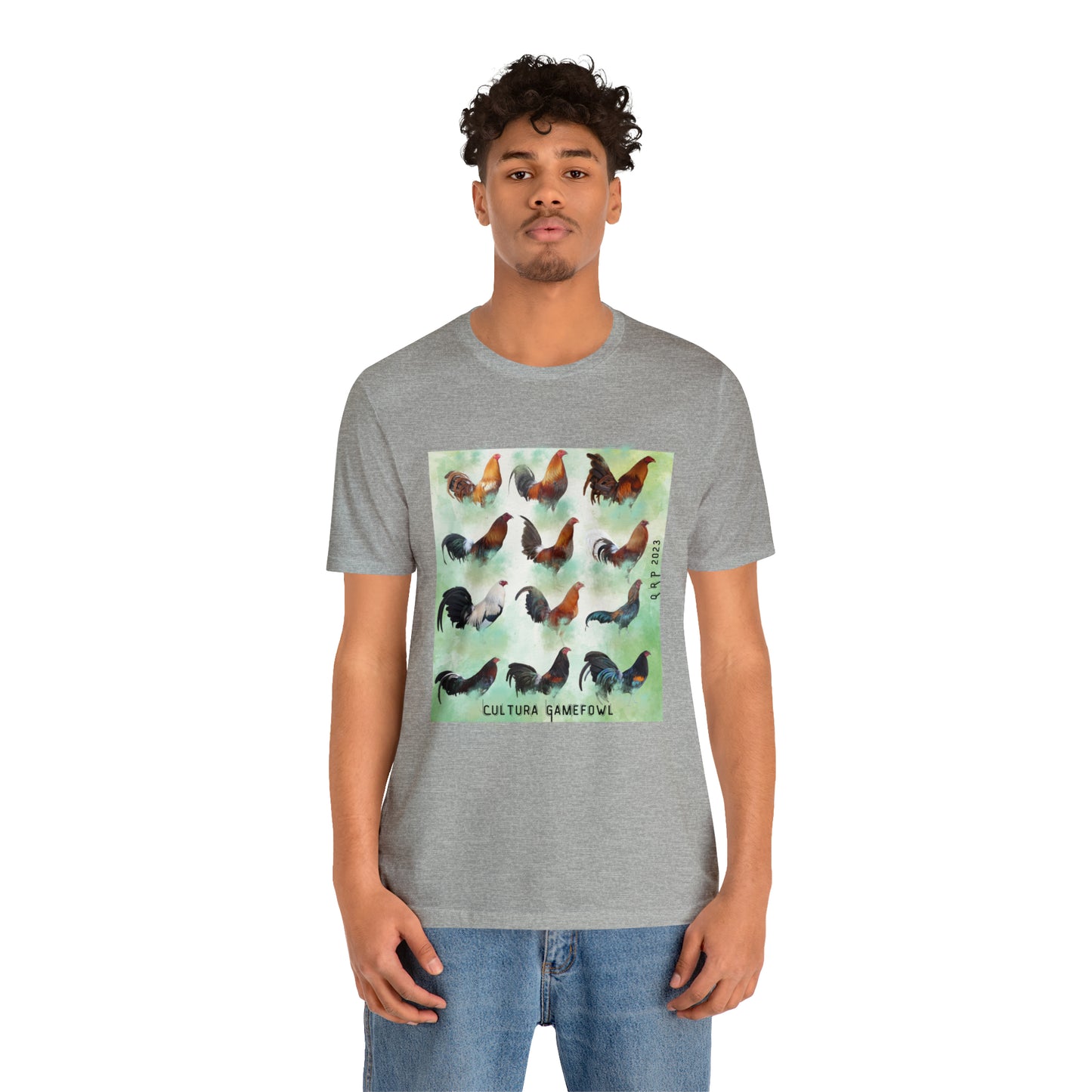 Cultura Gallos Finos Unisex Jersey Short Sleeve Tee