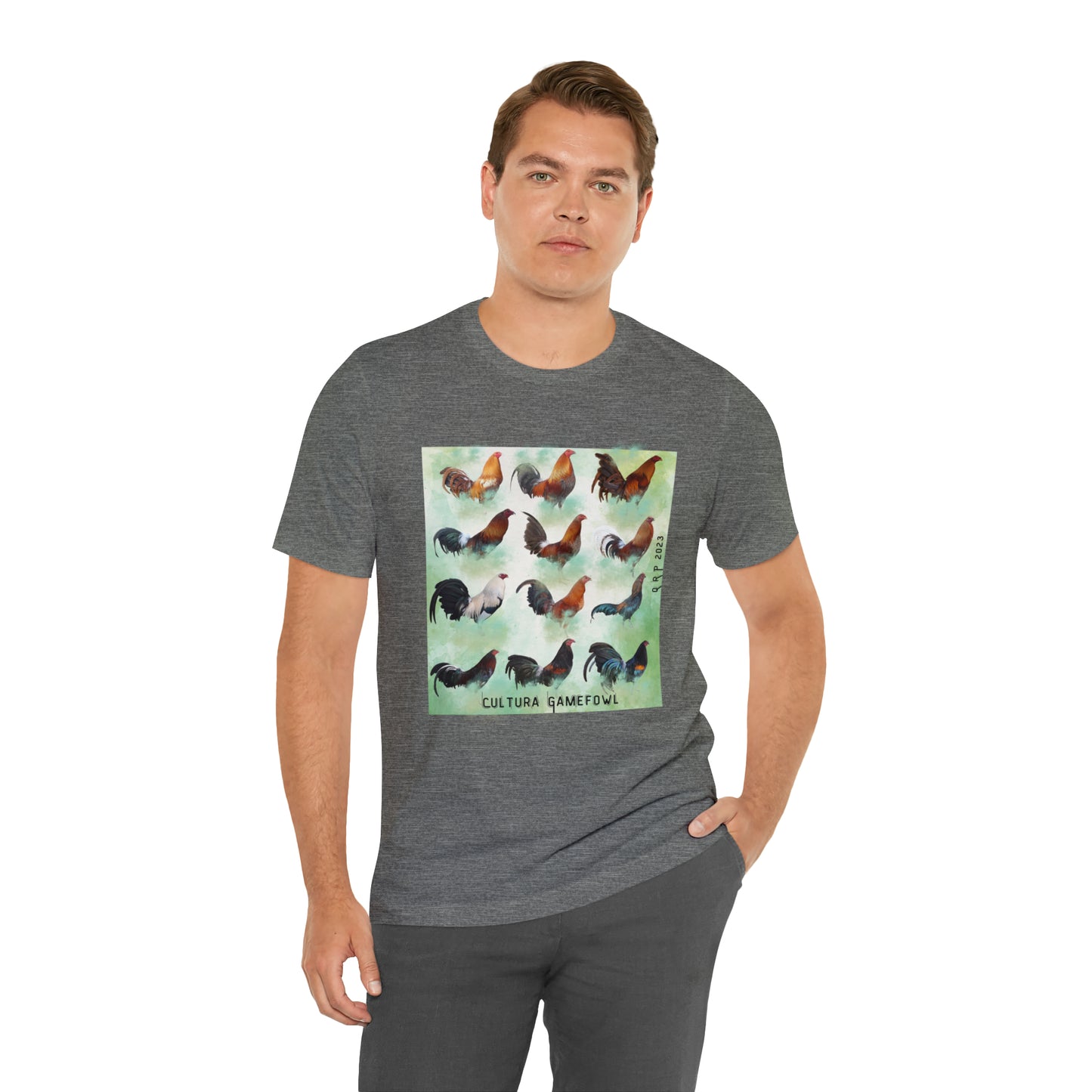 Cultura Gallos Finos Unisex Jersey Short Sleeve Tee