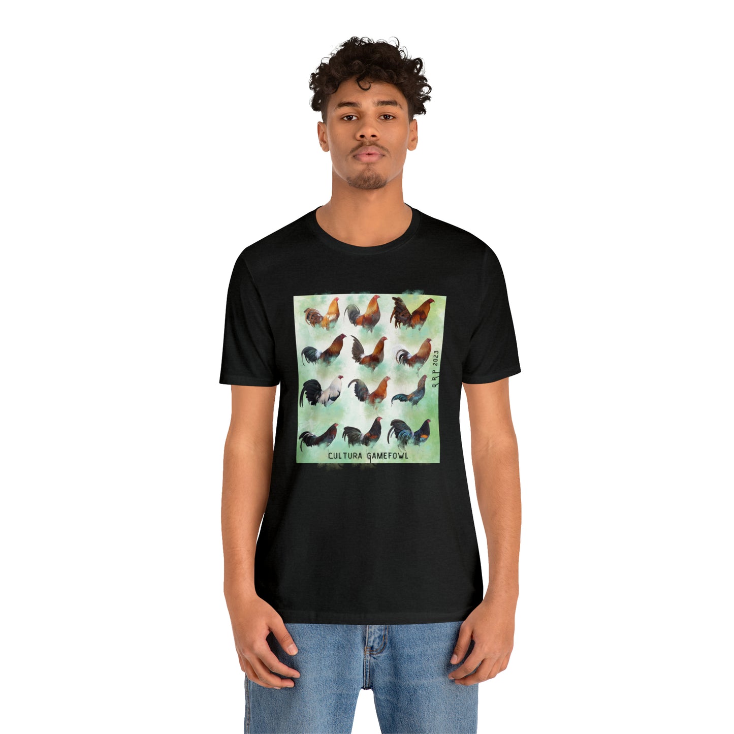 Cultura Gallos Finos Unisex Jersey Short Sleeve Tee