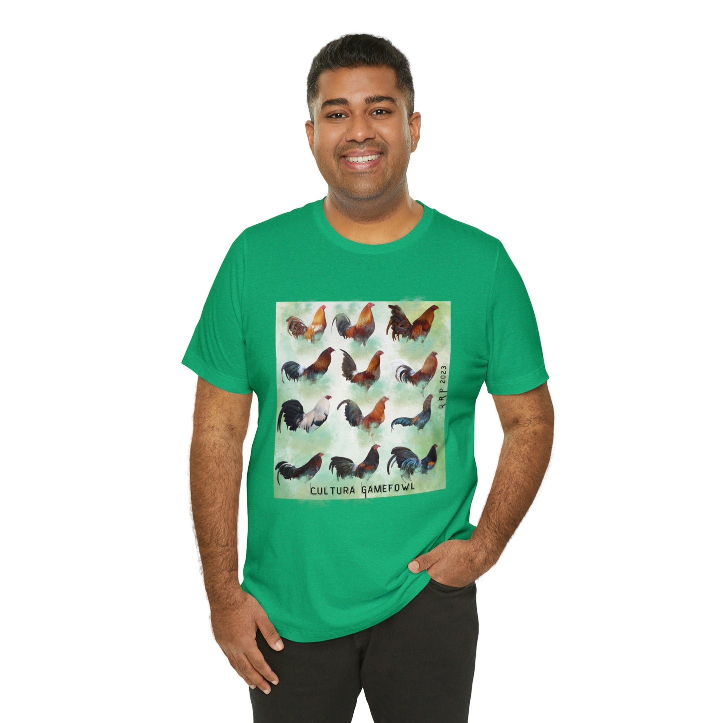 Cultura Gallos Finos Unisex Jersey Short Sleeve Tee