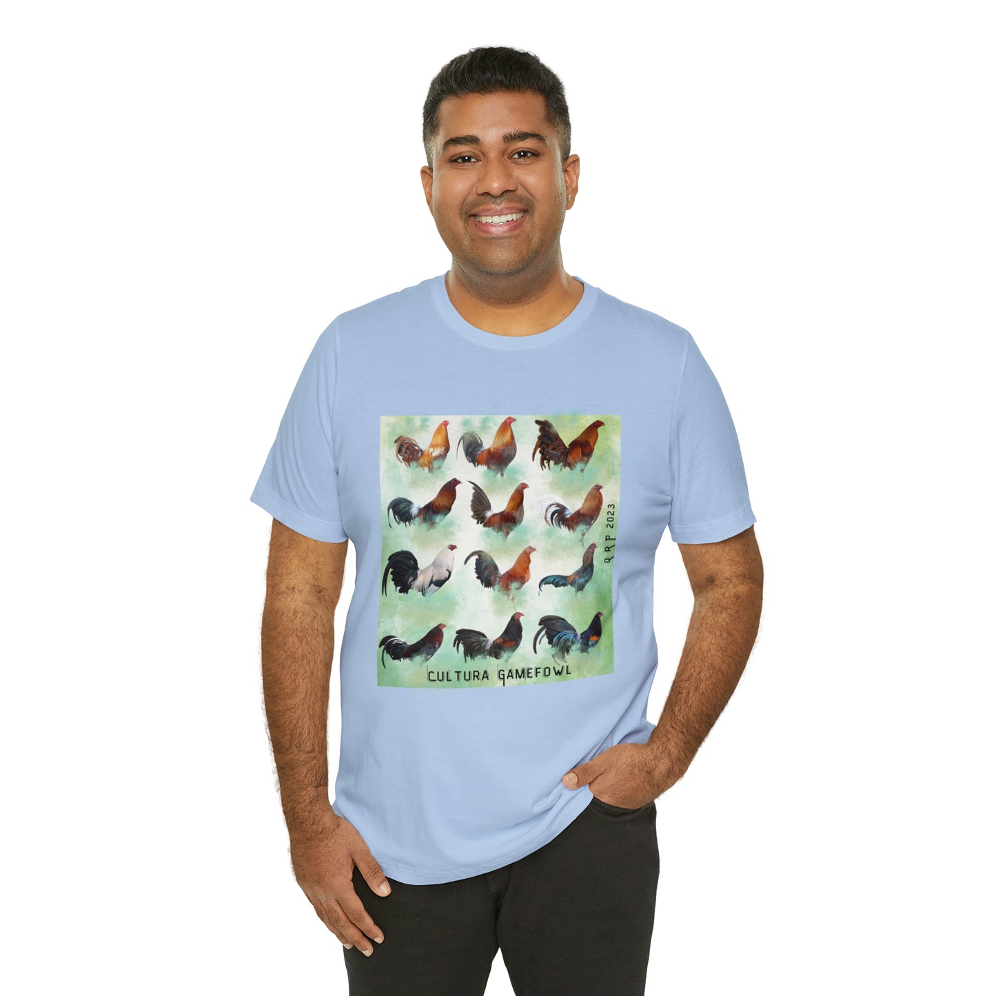 Cultura Gallos Finos Unisex Jersey Short Sleeve Tee