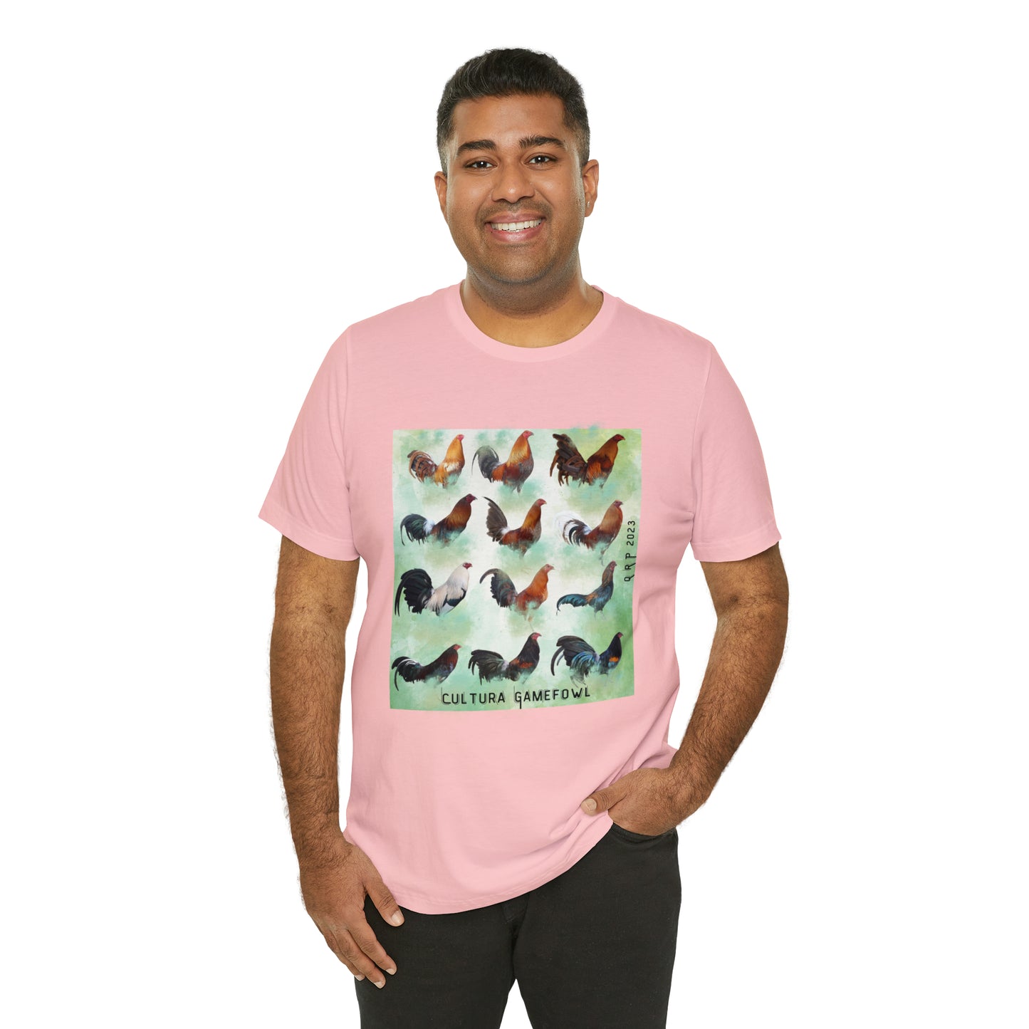 Cultura Gallos Finos Unisex Jersey Short Sleeve Tee