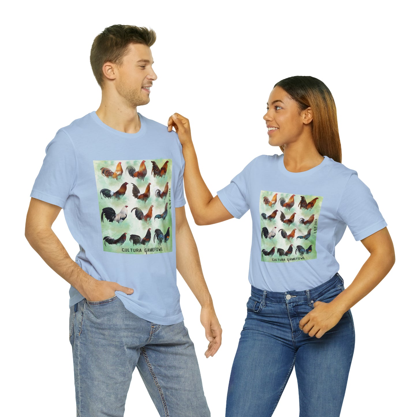 Cultura Gallos Finos Unisex Jersey Short Sleeve Tee