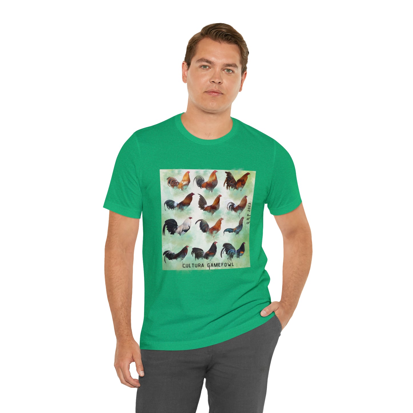 Cultura Gallos Finos Unisex Jersey Short Sleeve Tee