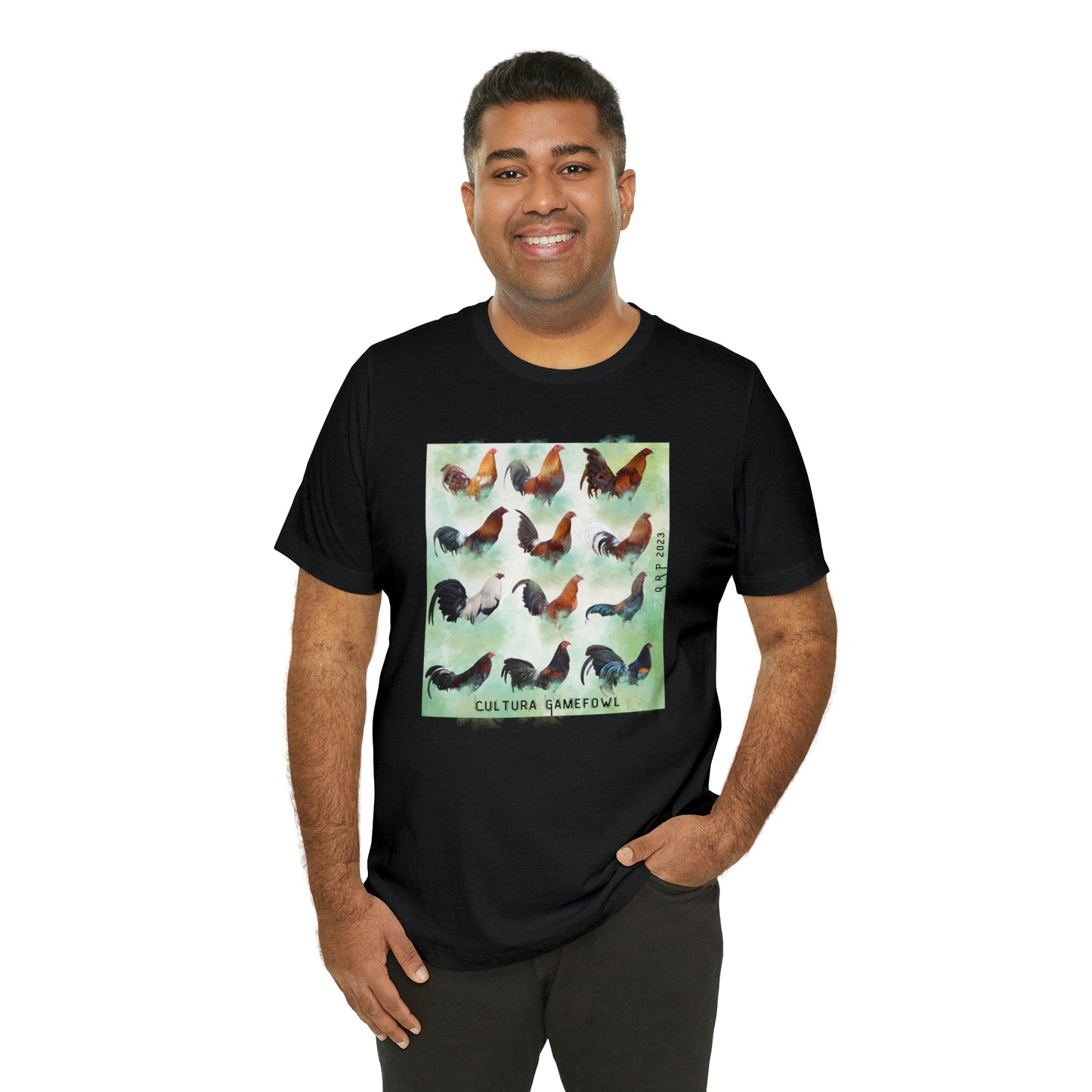 Cultura Gallos Finos Unisex Jersey Short Sleeve Tee