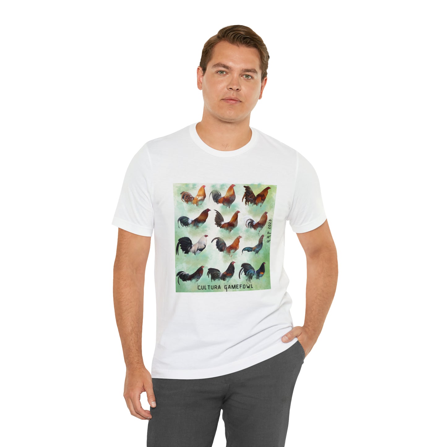 Cultura Gallos Finos Unisex Jersey Short Sleeve Tee