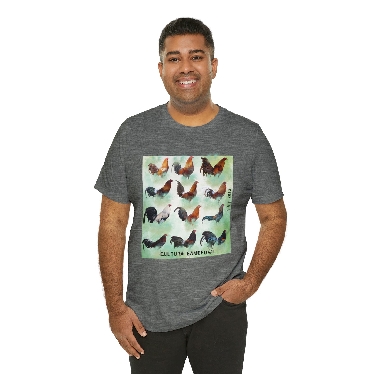 Cultura Gallos Finos Unisex Jersey Short Sleeve Tee