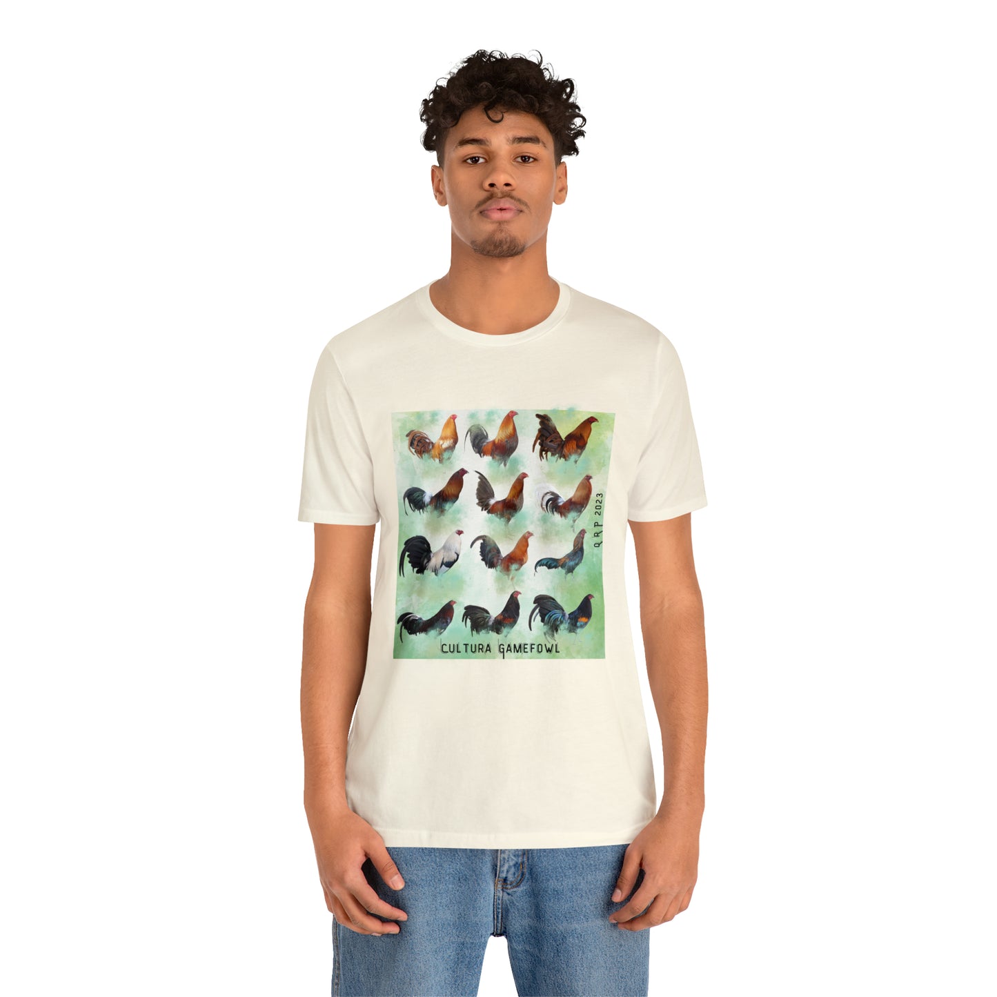 Cultura Gallos Finos Unisex Jersey Short Sleeve Tee