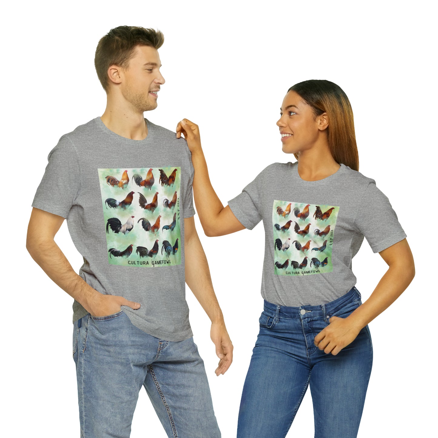 Cultura Gallos Finos Unisex Jersey Short Sleeve Tee