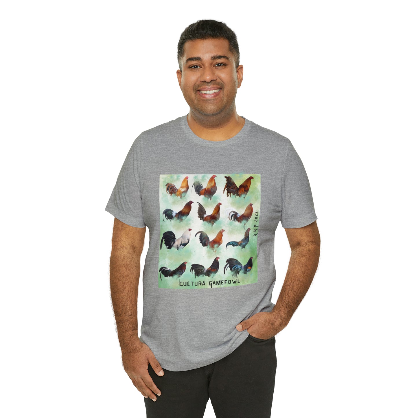 Cultura Gallos Finos Unisex Jersey Short Sleeve Tee