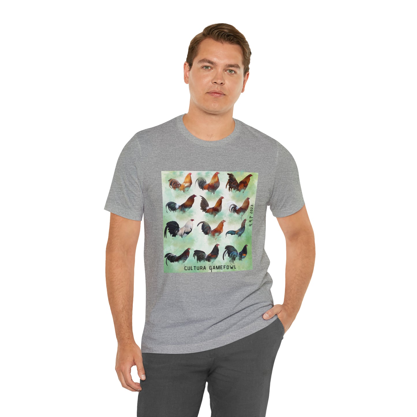 Cultura Gallos Finos Unisex Jersey Short Sleeve Tee