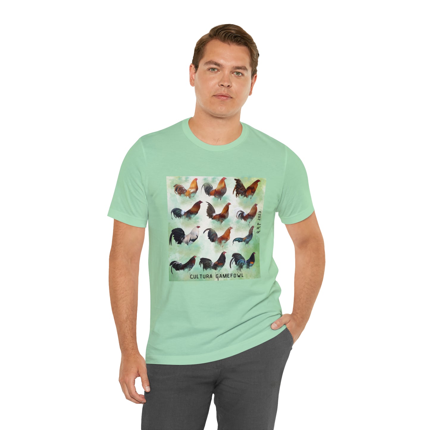 Cultura Gallos Finos Unisex Jersey Short Sleeve Tee