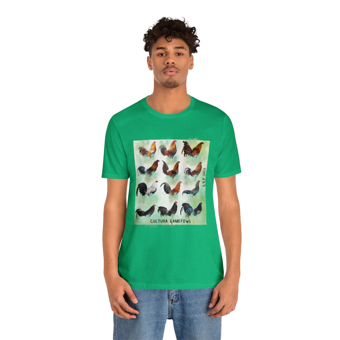 Cultura Gallos Finos Unisex Jersey Short Sleeve Tee