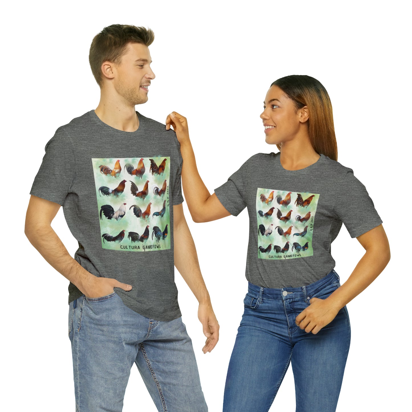 Cultura Gallos Finos Unisex Jersey Short Sleeve Tee